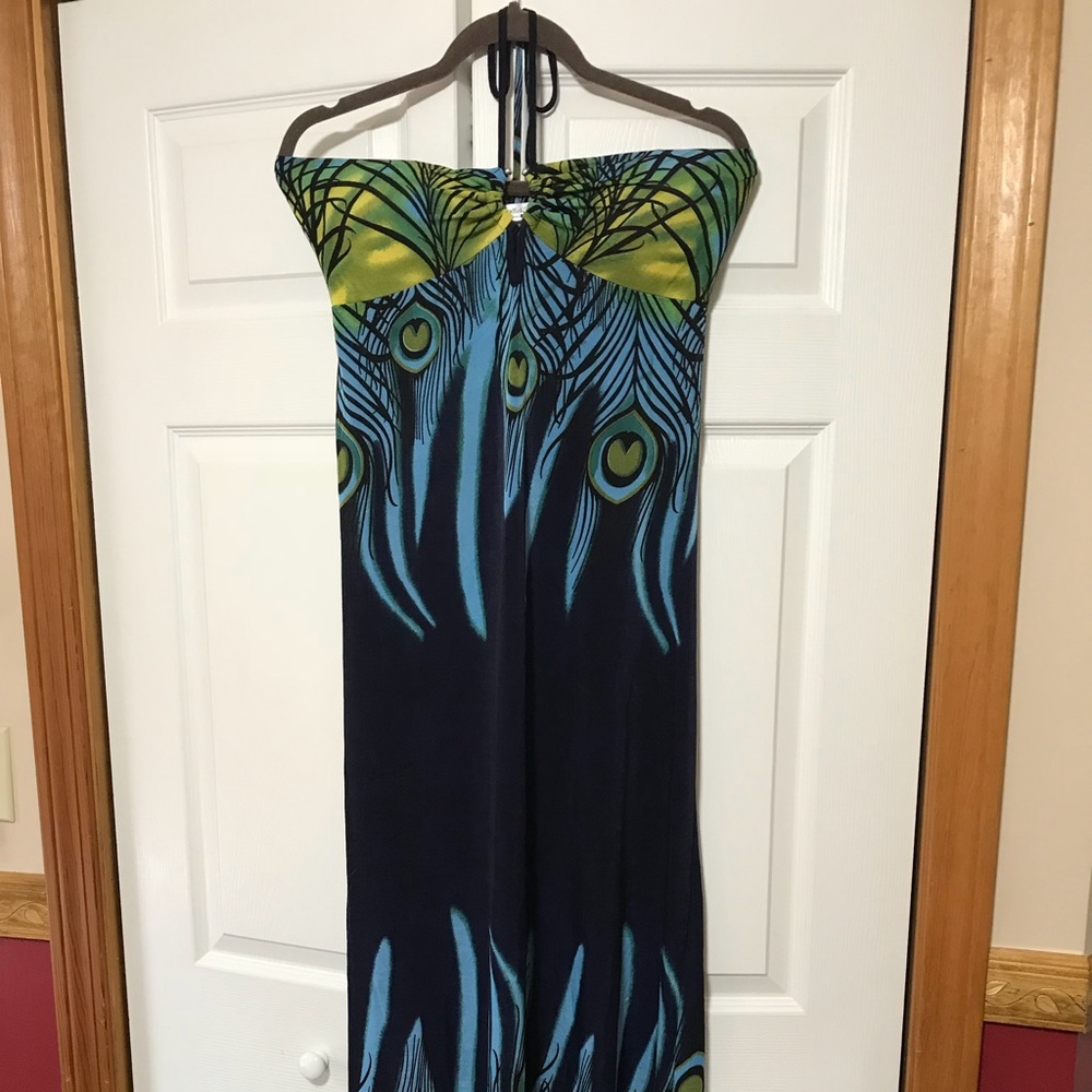 Peacock dress